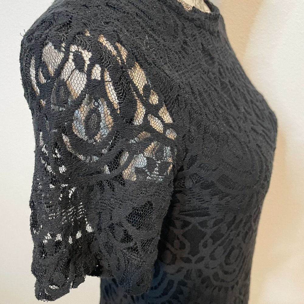 Lacy Little Black Dress